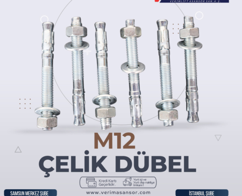 M12 Çelik Dübel